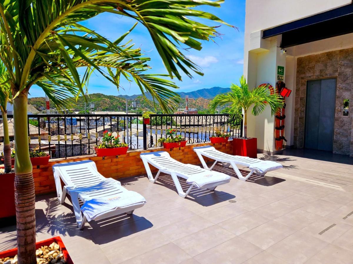 Hotel Carolina Del Mar Santa Marta  Exteriér fotografie